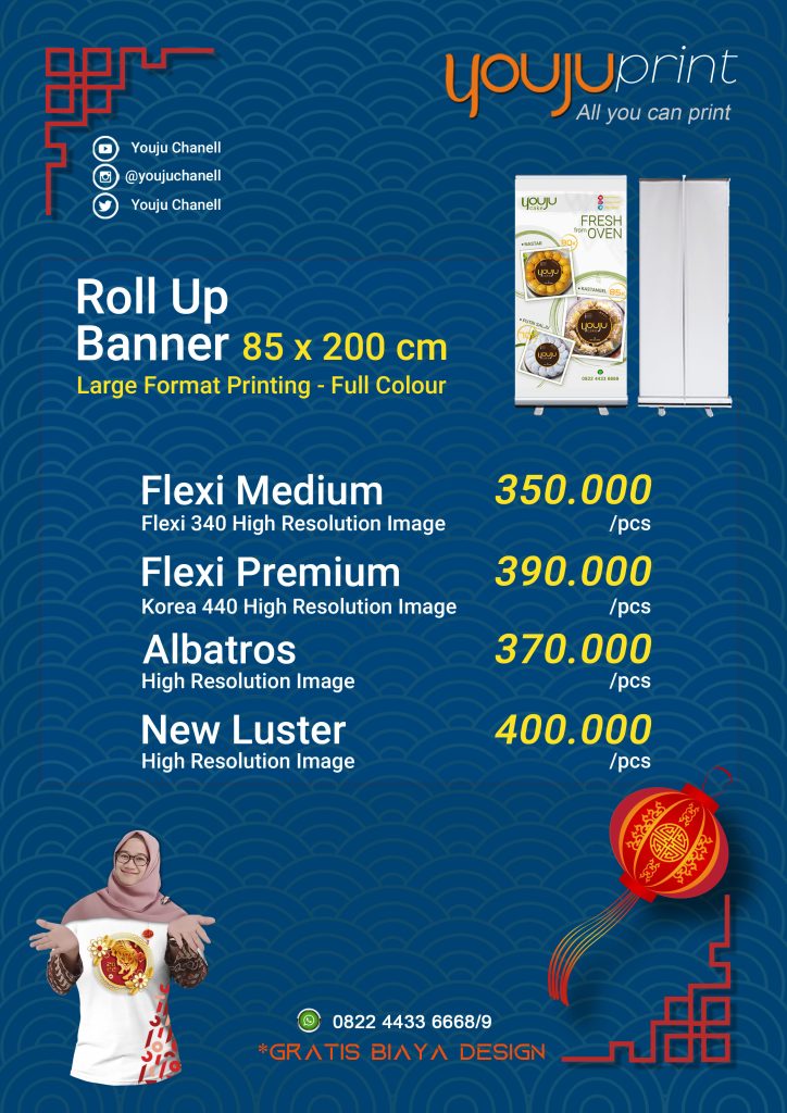 Roll Up Banner 85x200 Imlek