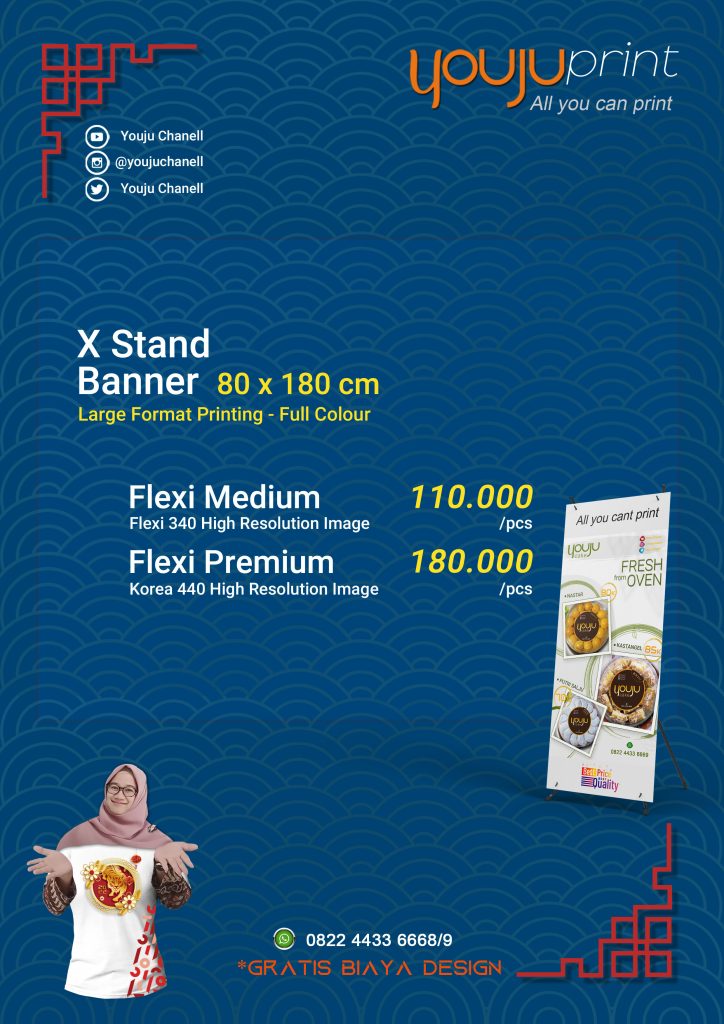 X-Banner 80x180cm imlek