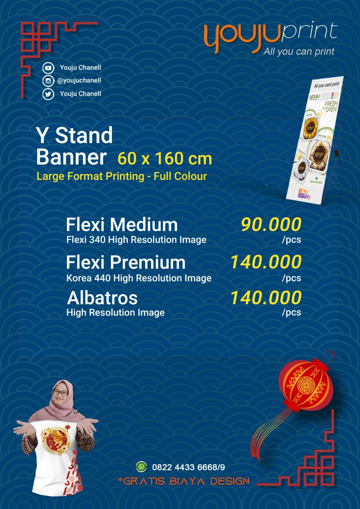 Y-Banner 60x160cm Imlek